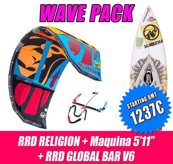 Rrd - Wave Pack - RELIGION + Maquina 5’11” + Global Bar V6 1237€
