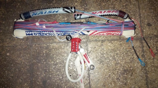 Naish - barra 4 cavi 20 mt