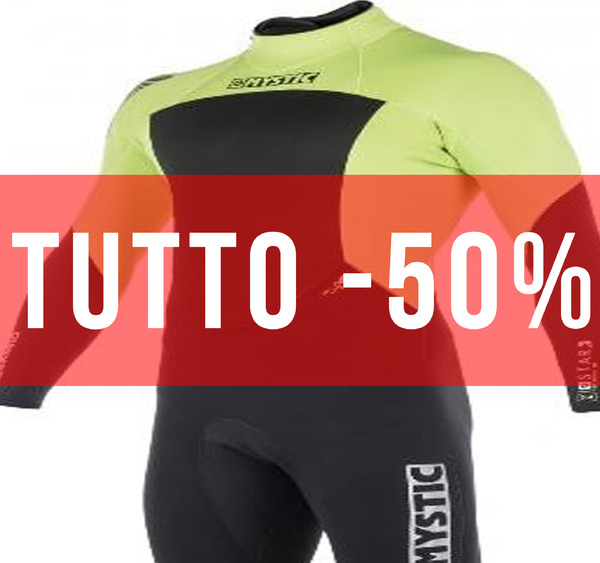 Mystic - Mystic Muta Star Fullsuit 5/4mm Bzip Lime **LIQUIDAZIONE**