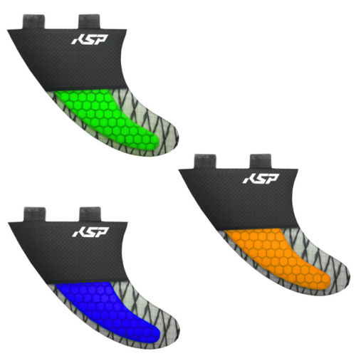 KSP - Set 3 Pinne Future Carbon per Tavole Wave