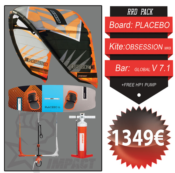 Rrd - KITE PACK Obsession Mk9 + Placebo V6 + Global Bar V 7.1 + Free Pump HP1