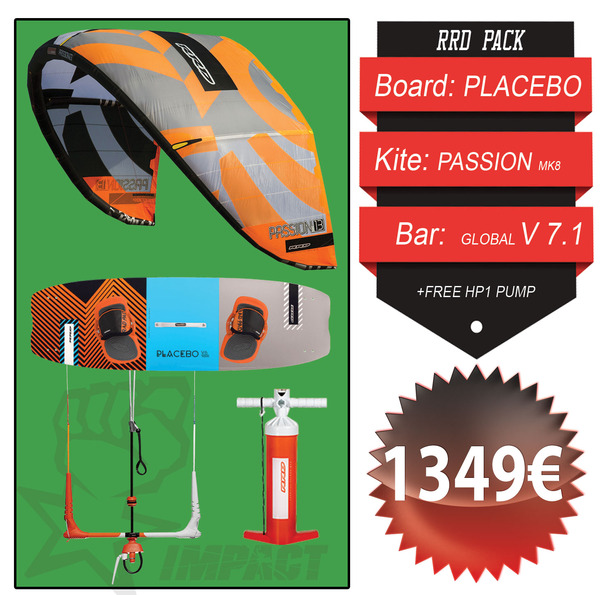 Rrd - KITE PACK Passion Mk8 + Placebo V6 + Global Bar V 7.1 + Free Pump HP1
