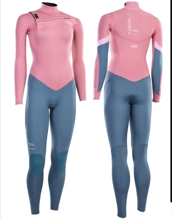 Ion - AMAZE CORE SEMIDRY 2021 dirty rose 5/4 mm front zip