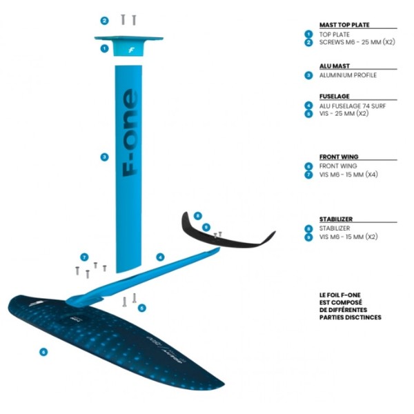 F-One - GRAVITY 1800 FCT