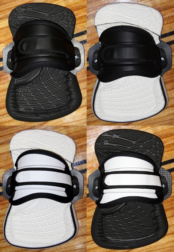 Yeti - Twintip binding (pads + straps) COMFORTABLE size M/L