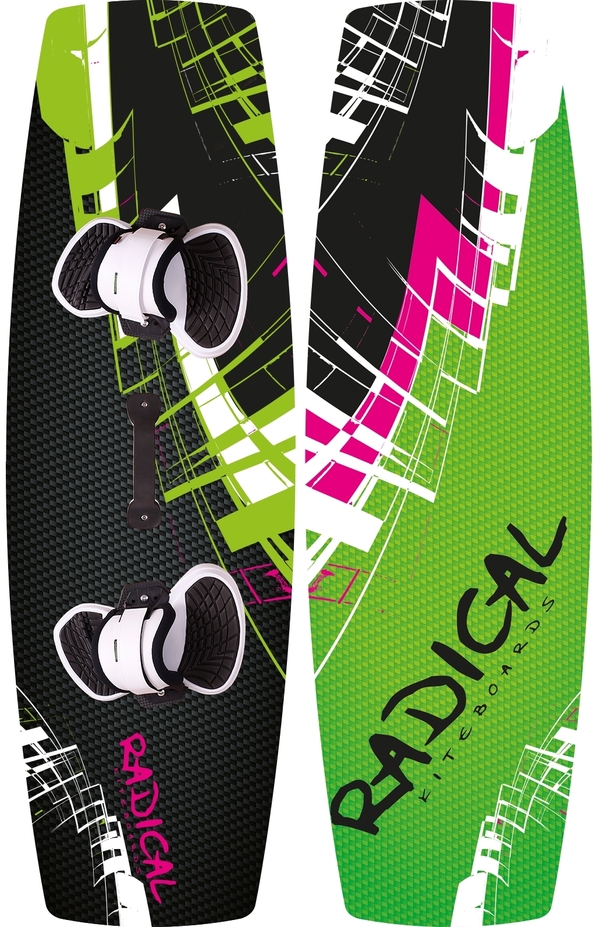 Radical Kiteboards - Allround-Kiteboard, CARBON, 135x42cm, PROMOTION PRICE