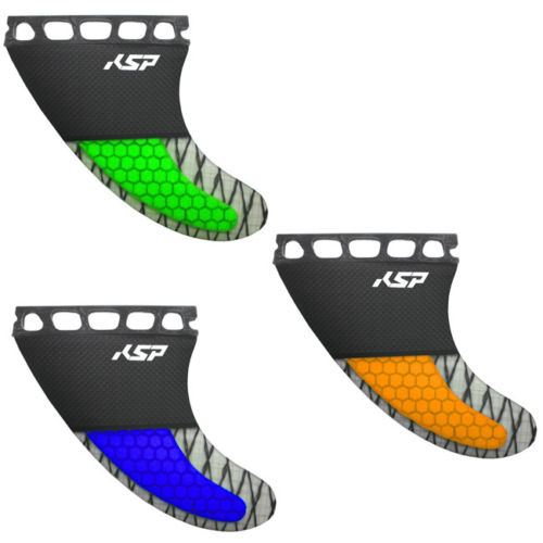 KSP - Set 3 Pinne Future Carbon per Tavole Wave