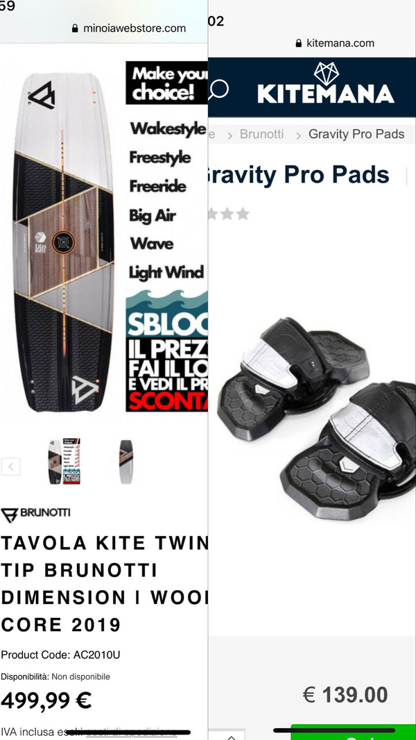 Brunotti - Dimension + pads gravity pro