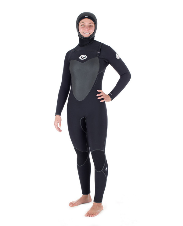 Rip Curl - MUTA FLASHBOMB 64MM HOODED ZIP FREE DONNA