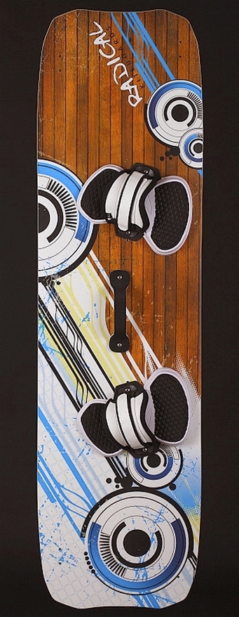 Radical Kiteboards - Light-wind Kiteboard, 160x45, Carbon