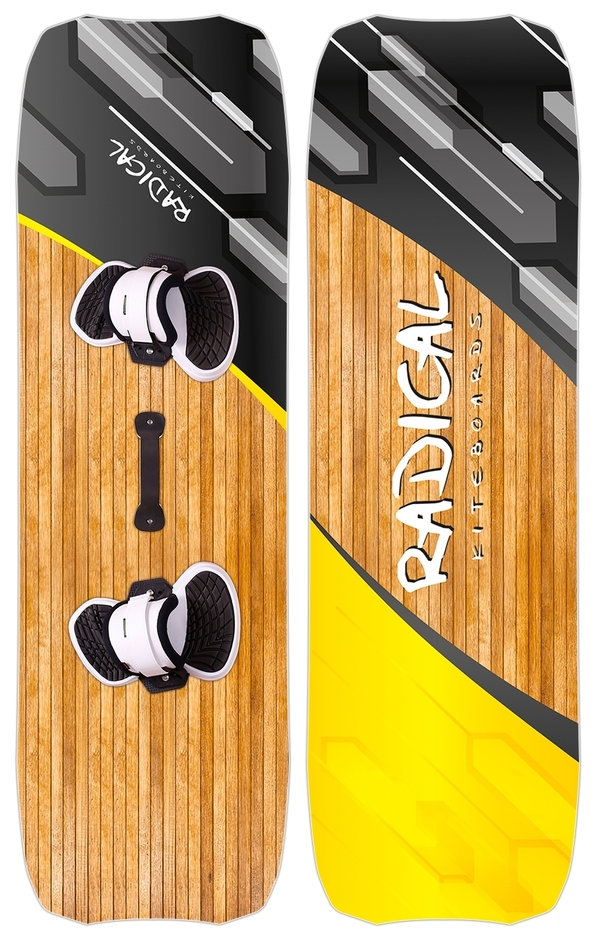 Radical Kiteboards - Light-Wind Board, Carbon, 160x45 cm