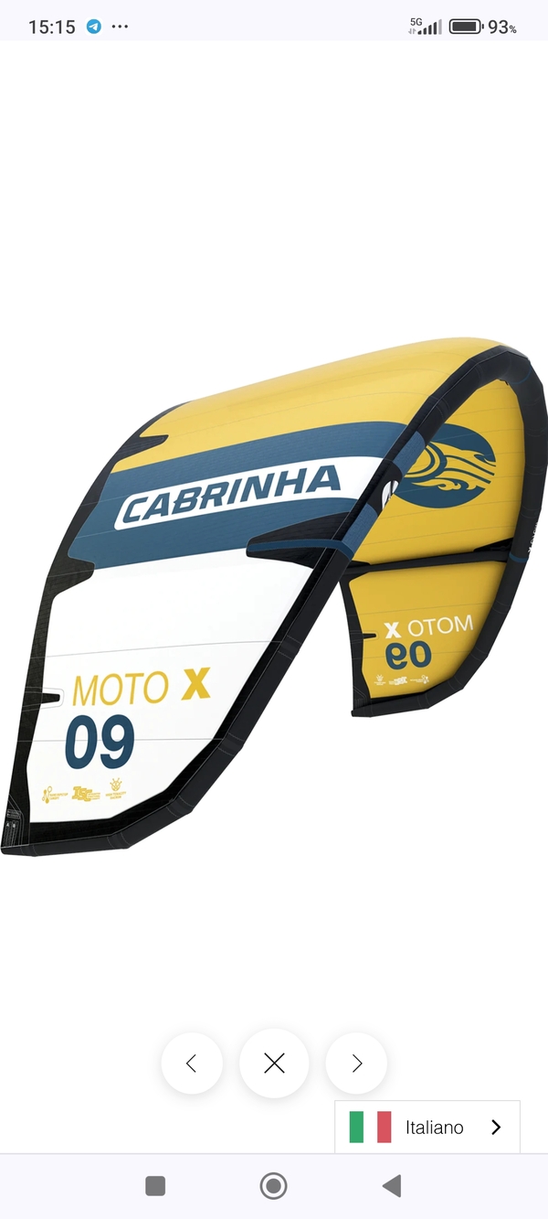 Cabrinha - Moto X 10m lite