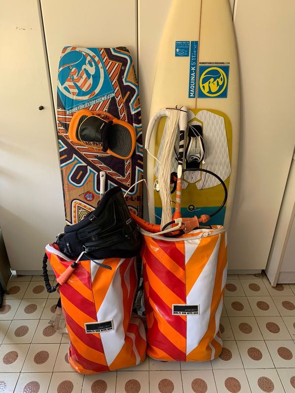 Rrd - Obsession 9 10.5 + tavola style biax 41 + surfino rrd maquina + trapezio ion apex