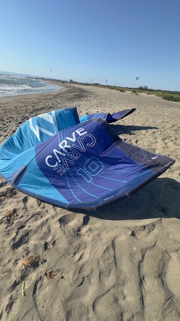 North - carve 10 m