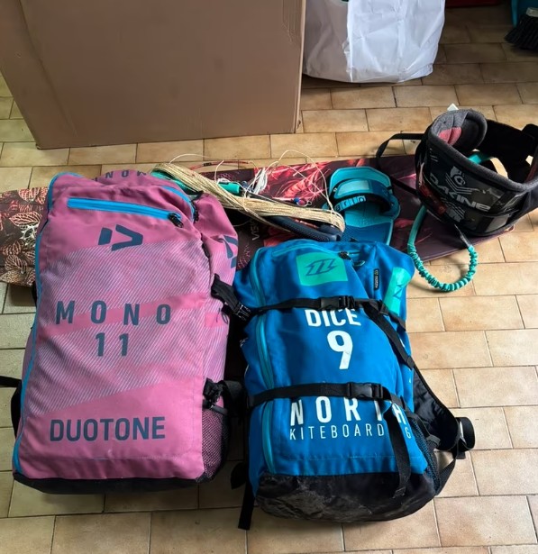 Duotone - attrezzatura completa mono dice