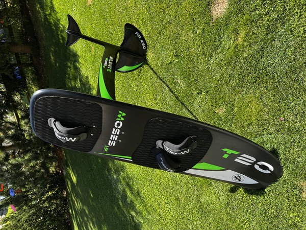 altra - SAB Kitefoil Moses Silente in carbonio T20 con piantone e ala FR 450