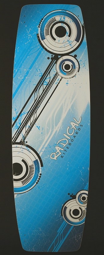 Radical Kiteboards - Kiteboard Lightwind, Carbon, 152x47 cm