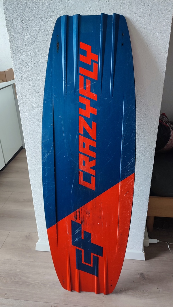 Crazyfly - Addict Freestyle Wakestyle Kite Board 142x43