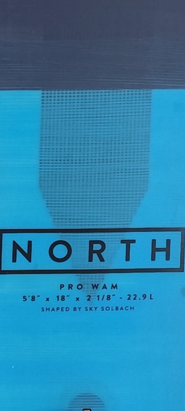 North - North pro wam   5.8 x 18 x 2 1/&#8312; 22.9l