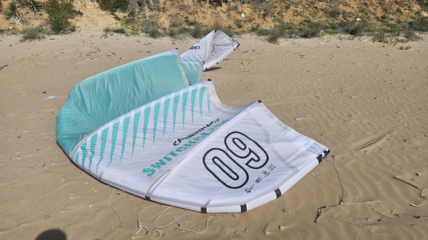 Cabrinha - Set completo Cabrinha Switchblade 9 m + 12 m (2021) + Barra Overdrive 4250 + Pompa Cabrinha XL