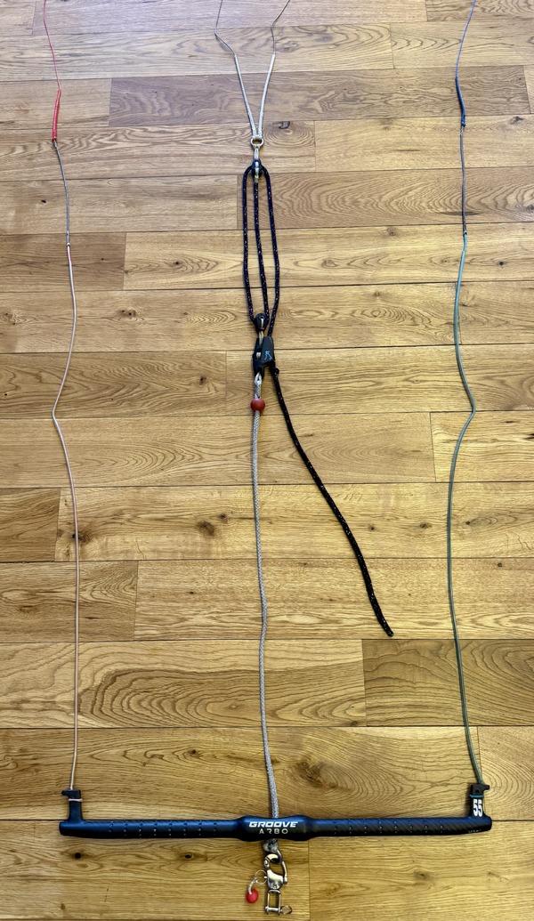 Groove - BARRA IN CARBONIO 55CM