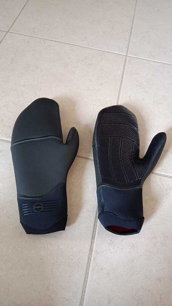 O'Neill - Psycho Tech 5mm Mittens Muffole (guanti) kite - surf neoprene