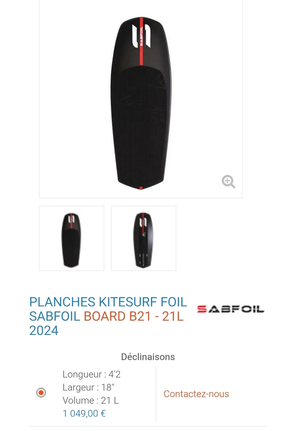 altra - Sabfoil B21Y
