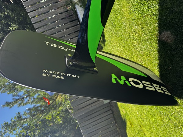 altra - SAB Kitefoil Moses Silente in carbonio T20 con piantone e ala FR 450