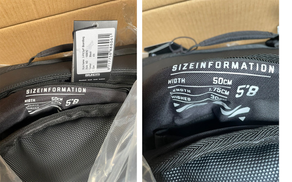 Brunotti - sacca X-FIT 5'8" - NUOVA