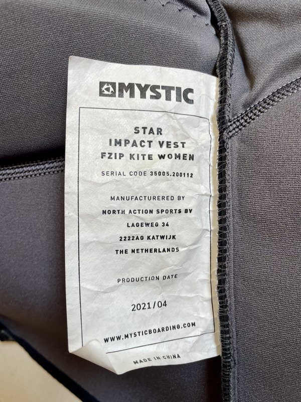 Mystic - Mystic Star Impact Vest Donna