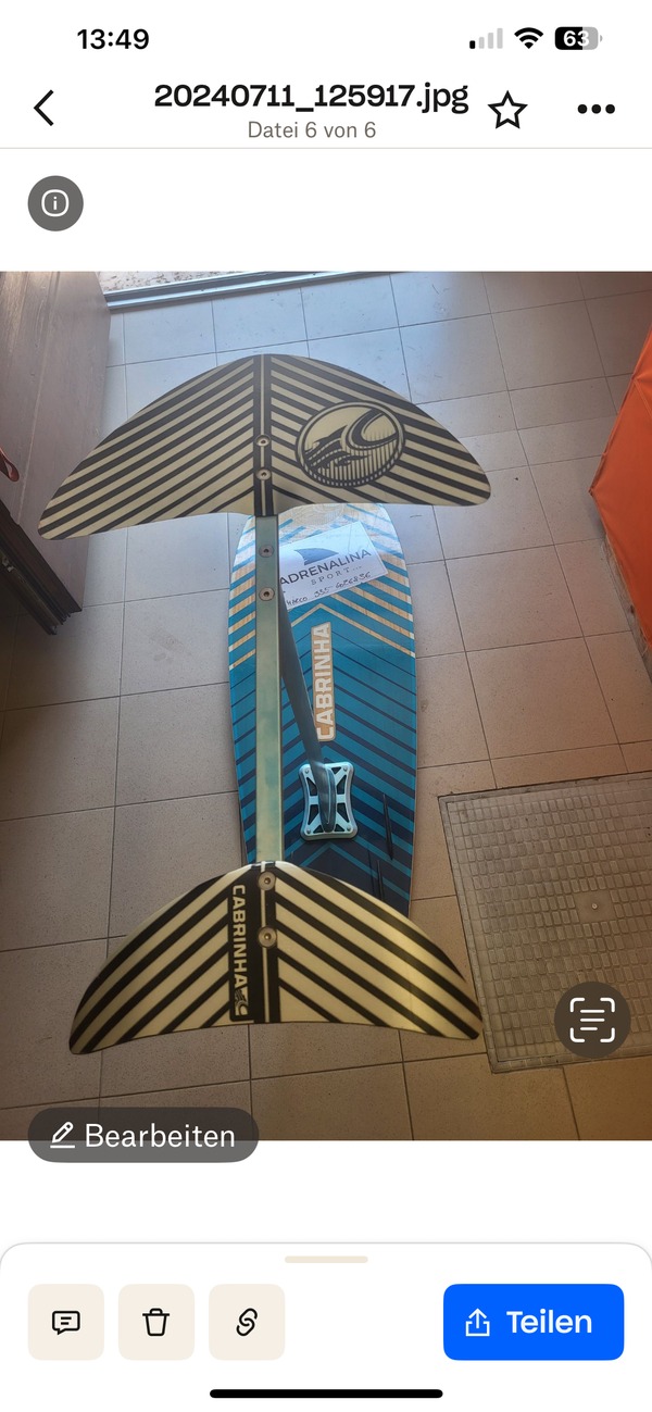 Cabrinha - Doubble Agent 145 Foil