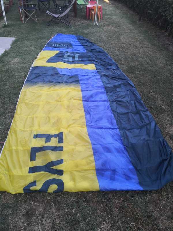 Flysurfer - Flysurfer SOUL 3 15 mt completo barra Groove carbonio