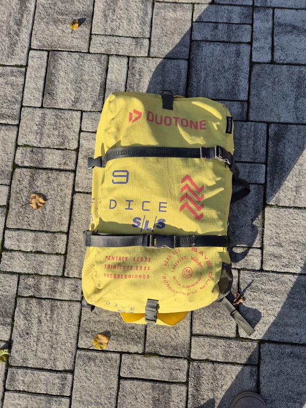 Duotone - Duotone Dice SLS 9m 2023 � Perfette condizioni � No riparazioni