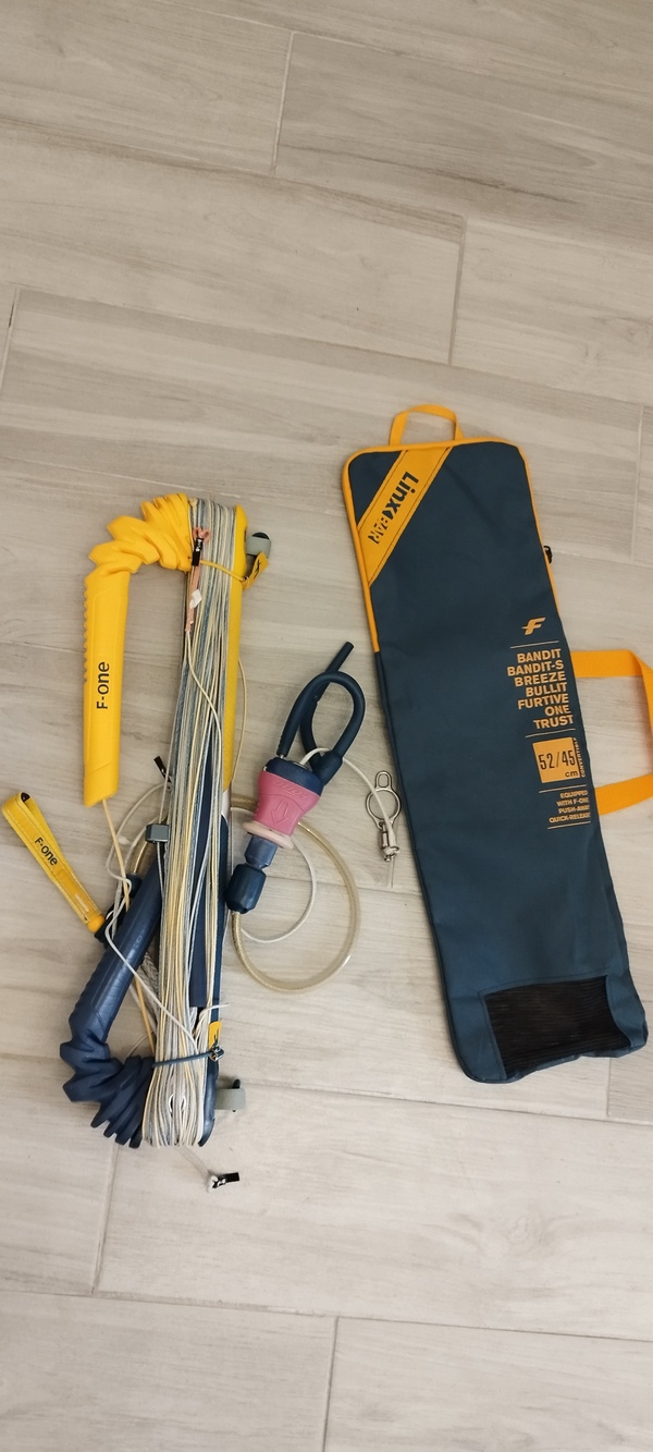 F-One - F-one Bandit 9m S2 + Barra!